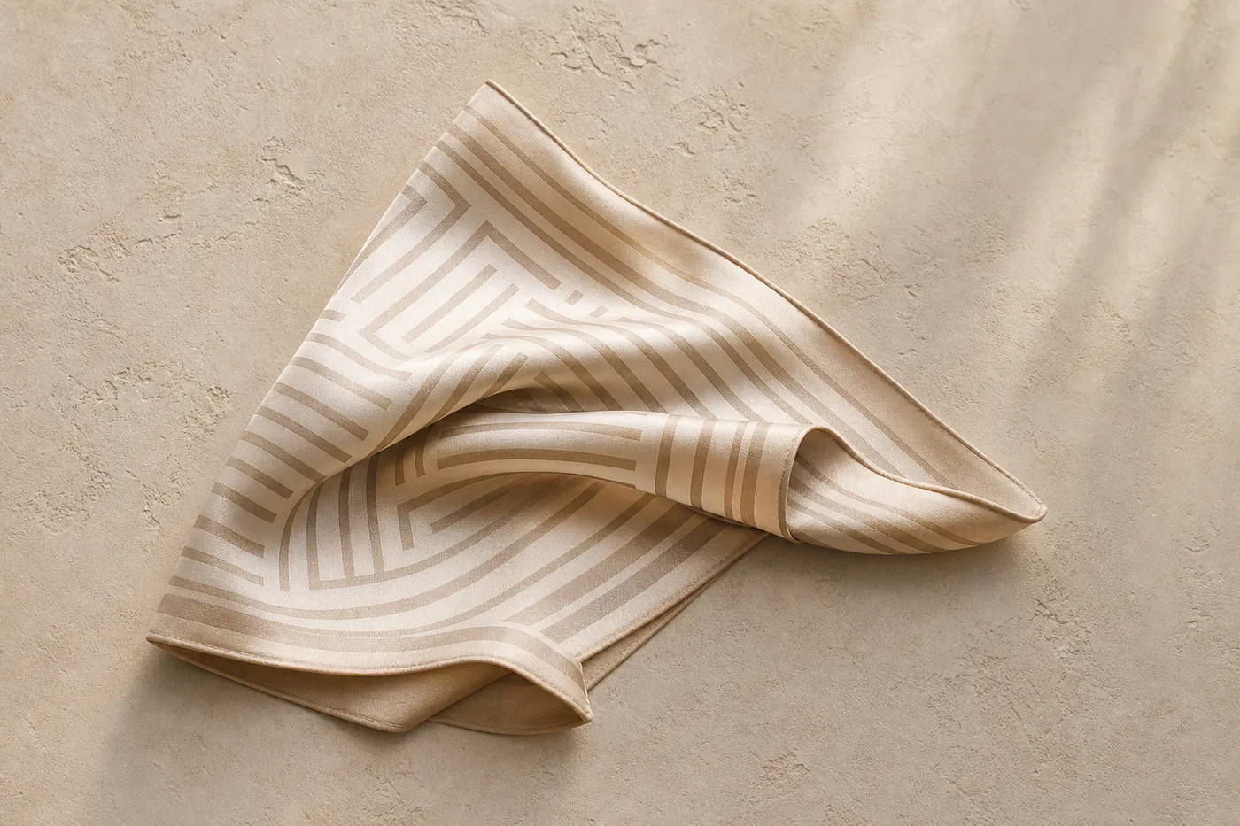 Mini Silk-Touch Square Scarf No.22