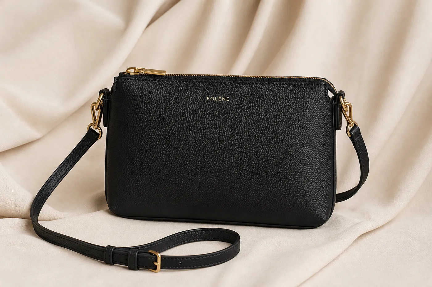 Leather Crossbody Bag Signature